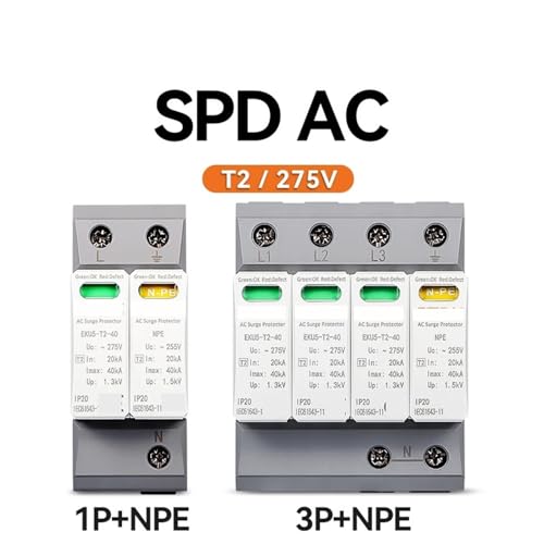 Parafoudre type T2 AC 3PN pour protéger les appareils de la maison