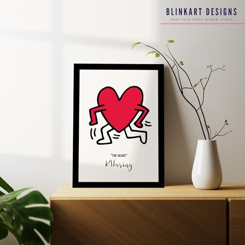 Image of BLINKART Trendy Abstract Wall Art Painting Print Design | Aesthetic Wall Decor Photo Artwork Frame Decoration Hanging For Home Bedroom Living Room Office Wall Decor | T032 | 13x10 Inches