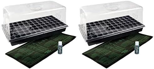 Hydrofarm Commercial Heat Mat – Are These the Secret to Thriving Plants? 7 HYDROFARM Germination Hot House with Heat Mat Hydroponic Flower Grow (2-Pack)