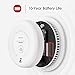 X-Sense 10 Years Battery-Operated Smoke and Fire Alarm with Ionization Sensor, XS01, 1-Pack