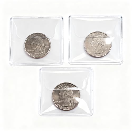 Funda Plástica para Monedas Transparente 200 unid miniatura 3
