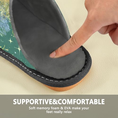 Slippers for Women Axolotl with Colorful Plants Soft Fuzzy Women's Slippers Indoor and Outdoor Shoes4