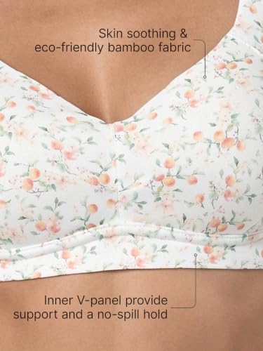 Image of Enamor Bamboo Cotton A077, Side Support, Everyday Women's T-Shirt Bra - 3X Softer, 4X More Absorbent, Antimicrobial, Padded, Wirefree, Full Coverage