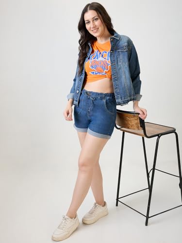 Image of Globus Women Short (GS576680 Med Blue 28)