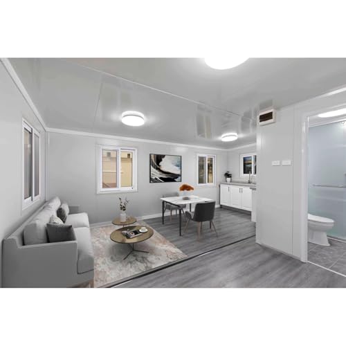 20ft 40ft Prefabricated Foldable Tiny Home to Live in Luxury Villa Expandable Container House 2 Bedroom Portable Mobile House with Full Equipped Bathroom & Kitchen Modular Prefab Tiny Home - Image 4