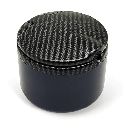 Car Ashtray Designed for Mercedes-Benz E300 E-class C-class S-class A-class B-class G-class GLA GLB GLC GLE GLS (Carbon Fiber)