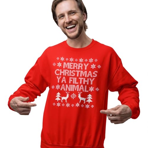 Ugly Christmas Sweatshirts For Adults Funny Holiday Season Crewnecks With Movie Quotes And Designs 2 Ugly Christmas Sweatshirts For Adults Funny Holiday Season Crewnecks With Movie Quotes And Designs - Image 3