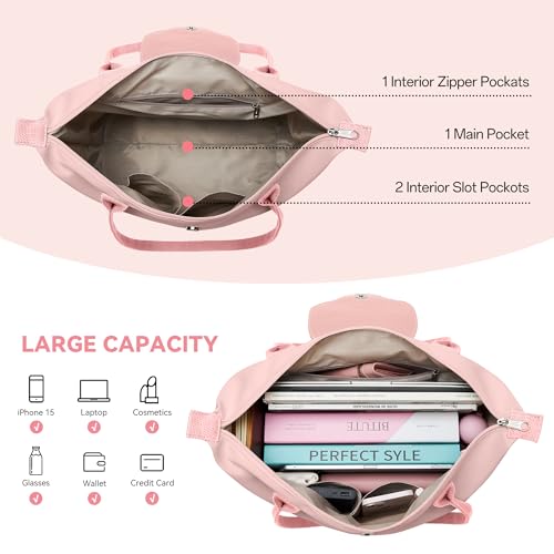 KALIDI Handtasche Damen Groß Shopper Tasche Damen Tote Bag Wasserdicht Arbeitstasche Schultertasche Für Arbeit Büro Reisen Einkaufen Schule