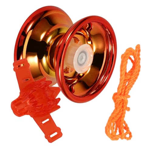 Sosoport 1 Juego Bola de Yo Yo Profesional con Cuerdas y Guantes Juguete para Principiantes para Ejercicios de Coordinación y Flexibilidad Compacto Usar
