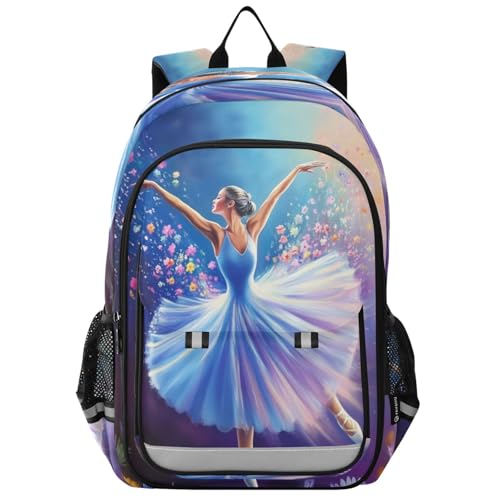 Sac à dos ordinateur portable pour les cours du lycée et le voyage décontracté