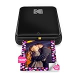 Kodak Zink Step Wireless Mobile Photo Printer - Black (RODMP20AMZB) 2x3