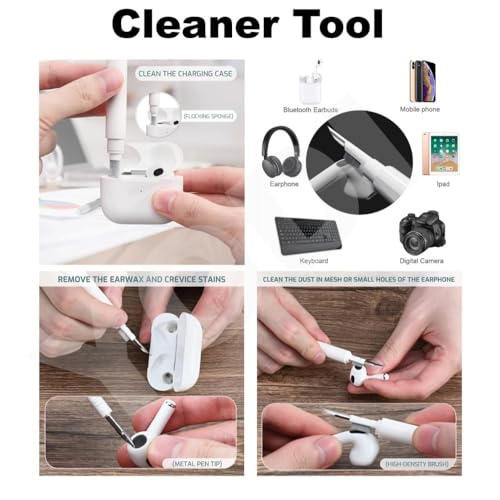 Image of YODI Case Cover for Airpods Pro|Pro 2|Airpods Pro 3|Airpods 4 Pouch, Silicone Cases with Cleaner Kit 360 Drop Protection,Shock-Resistant ((Minie), Airpods Pro /Pro 2)