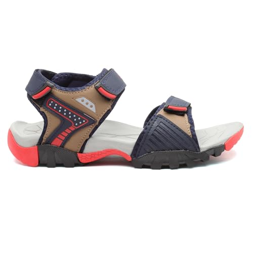 Image of ASIAN Mens VISTARA-11 Casual Sandals with adjustable velcro closure for easy wear with flexible fitting and trendy and stylish looks ideal for everyday use for mens as well as boys