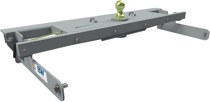 B&amp;W Trailer Hitches Turnoverball Gooseneck Hitch - GNRK1016 - متوافق مع شيفروليه / GMC 2500 &amp; 3500 شاحنة 2016-2019