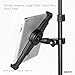 GRIFITI Nootle Large Universal Tablet Tripod Monopod Adjustable Stand Mount Adapter 1/4 20 Threaded for Standard to Large iPads, iPad Pro, and Other Tablets Holder Attachment