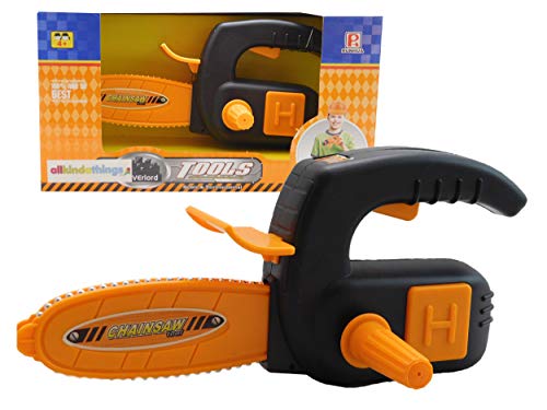 Preisvergleich Produktbild Allkindathings bt401762black Spielzeug Kinder Pretend Play batteriebetrieben Chainsaw mit Bewegungen und Geräusche (schwarz)