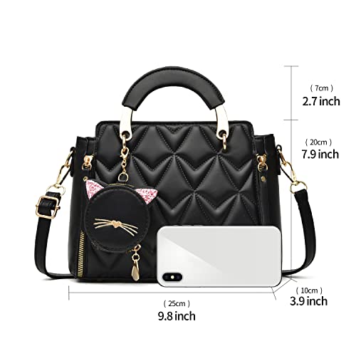 Image of Xiaoyu Fashion Purses and Handbags for Women Ladies Crossbody Bags Top Handle Satchel Shoulder Bags Small Totes