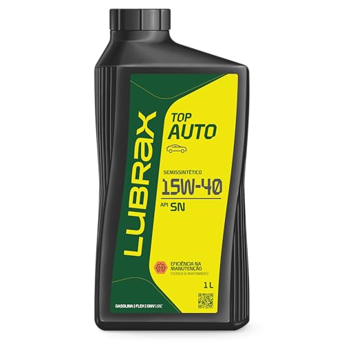Óleo 15w40 Tecno Semissintético Lubrax Lubrificante Premium Br030 de 1 litro