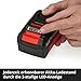 Original Einhell Starter Kit 4,0 Ah Akku und Ladegerät Power X-Change (Li-Ion, 18 V, 75 min Ladezeit, passend für alle Power X-Change Geräte) 1er Pack
