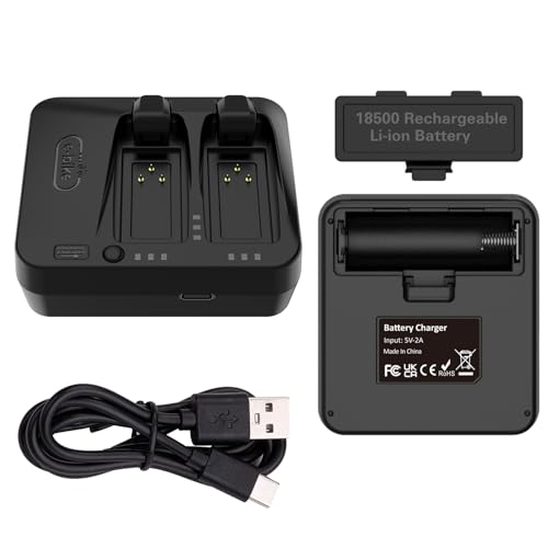 Dual Battery Charger for SRAM Red eTap AXS Force Rival GX Eagle Reverb AXS Battery [Portable/ Battery Not Included]