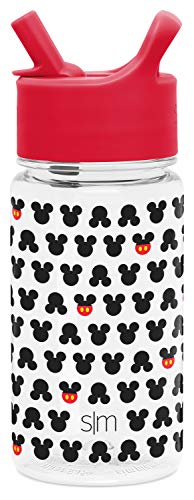 Simple Modern Disney 16oz Summit Kids Tritan Water Bottle with Straw Lid