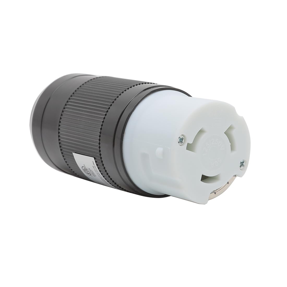 50Amp Marine Shore Replacement Twist Locking Connector (NEMA SS2-50R) 3 P 4 Wire Grounding,50A 125V/ 250V. RV Marine Twist Lock 50A Power Receptacle.