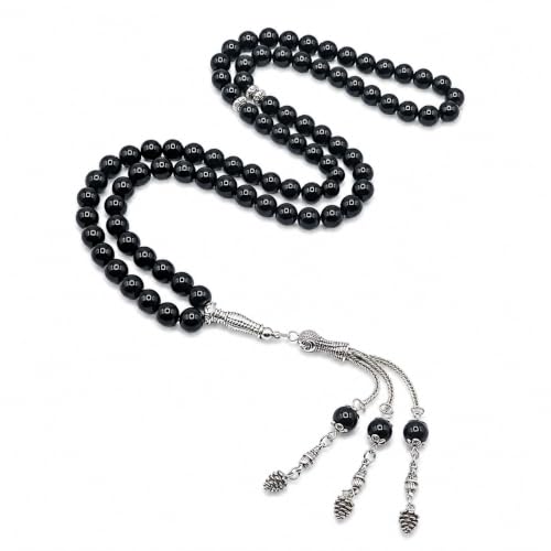 Image of Mandala Crafts Tasbih Muslim Prayer Beads 99 for Men & Women - Islamic Rosary Misbaha Tasbeeh Sibha - Zikr Dhikr Subha Beads for Ramadan Eid Gift