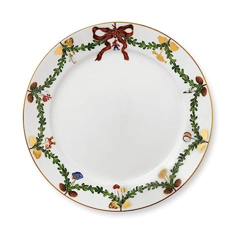 Royal Copenhagen Star Fluted Flat Christmas Plate Cover