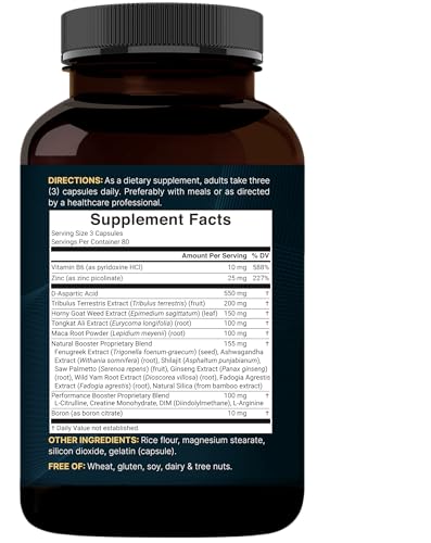 NatureBell Testosterone Men's Health Complex
