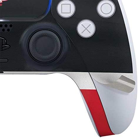 Skinit Decal Gaming Skin Compatible with PS5 Bundle - Officially Licensed NHL Detroit Red Wings Jersey Design