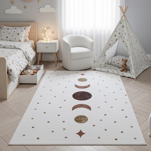 SIMPEX Kinderteppich Spielteppich für Kinderzimmer perfekt für große Kinderzimmerteppich