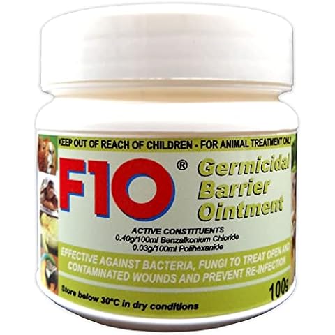 F10 Products Germicidal Barrier Ointment - 100g Pot Cover