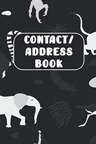 Contact/Address Book: Pretty Design, Tabbed in Alphabetical Order, Perfect for Keeping Track of Addresses, Email, Mobile, Work & Home Phone Numbers image 2