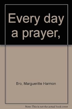Hardcover Every day a prayer, Book