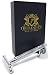 FREELOGICS Double Edge Safety Razor Kit with Stand - Extra Long Handled - Traditional Straight Butterfly Best Razors for Men or Women - Stainless Steel Double Edge Shaving Blades with Refills Holders