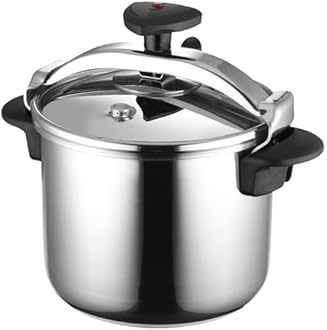 MAGEFESA Star 8.4-Quart Stainless Steel Pressure Cooker, Works on All Stovetops (Induction Compatible), Safety Lock & 8 PSI Cooking