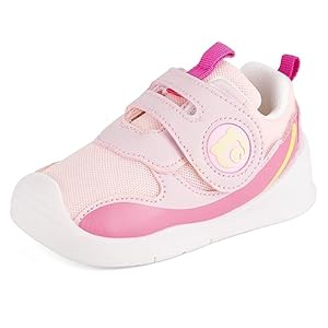 MK MATT KEELY Baby Boys Girls First Walking Shoes Toddlers Breathable Mesh Pre Walker Trainers with Anti-Slip Rubber Sole