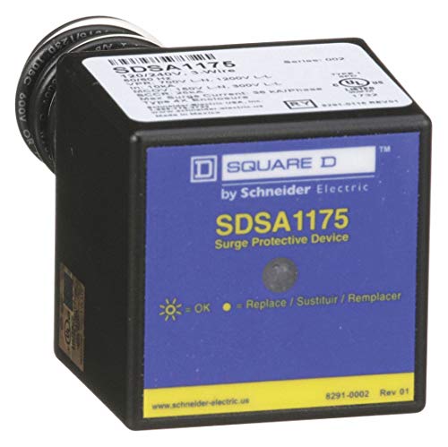 Dispositivo de protección contra sobretensiones Square D 1 Fase, 120/240 VAC