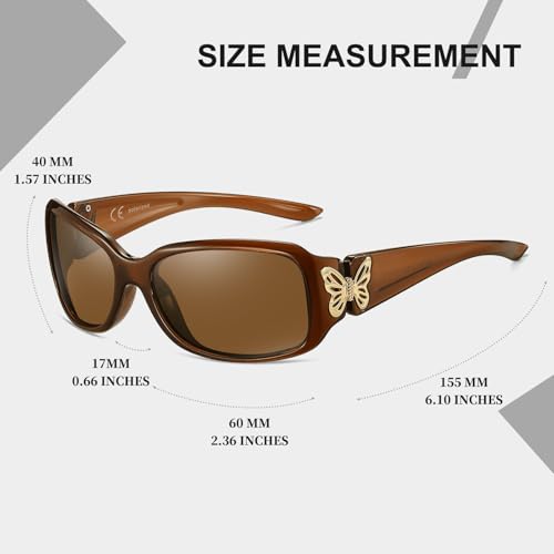 Image of HAOLOTA Polarized Sunglasses Men Women Designer Driving glasses Lightweight UV400 Protection