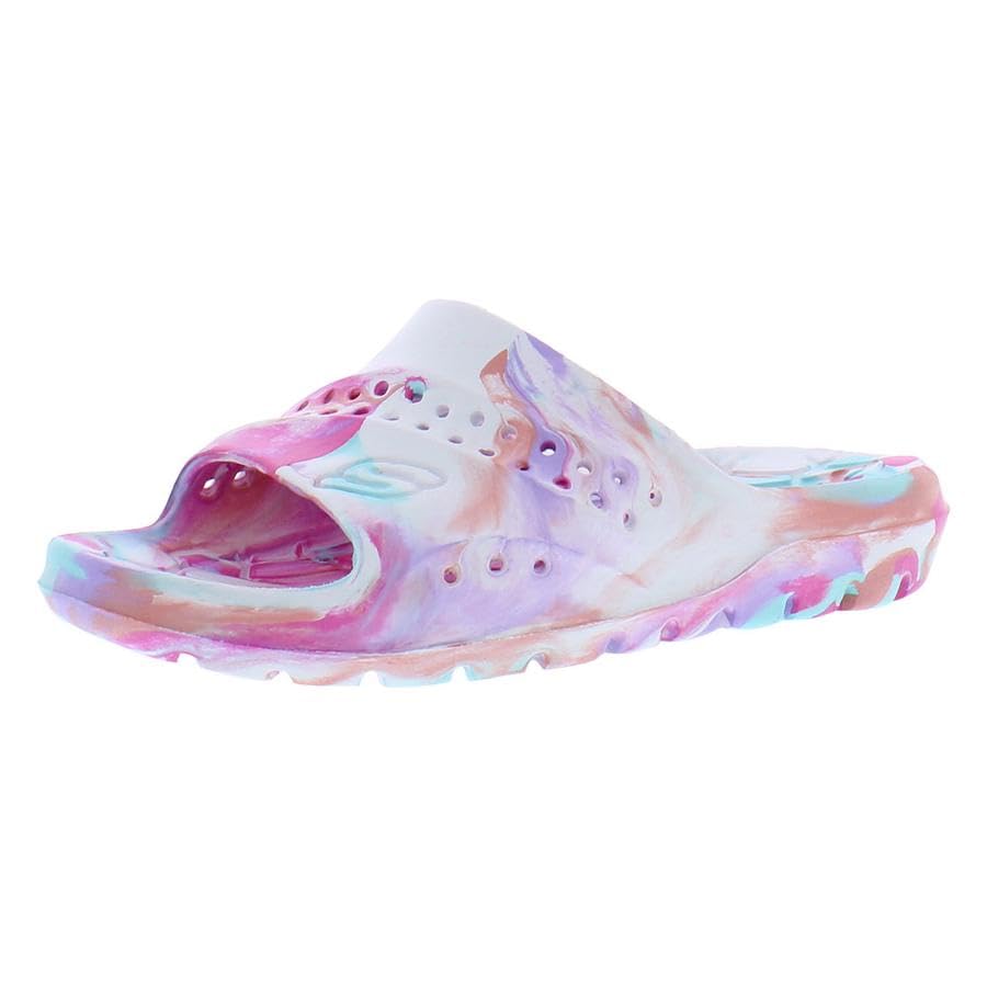 Image of Skechers boys Foamies Hogan - Aqua Spurt Slide Sandal