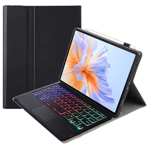 Keyboard Cover Case for Honor Pad V9 (11.5"), Wireless Bluetooth Keyboard Folio Case | Backlit Keyboard | Touch Mouse