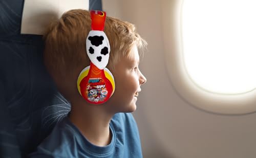 Image of Paw Patrol Marshall Bluetooth Headphones for Kids, Wireless Headphones | Volume Reduced and Built-in Microphone