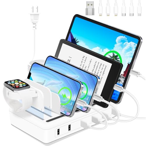 multiple tablet charging station