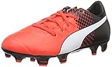 Puma Unisex-Kinder Evopower 3.3 Tricks Fg Jr Fußballschuhe, Red (Red/Wht/Blk), 32 EU