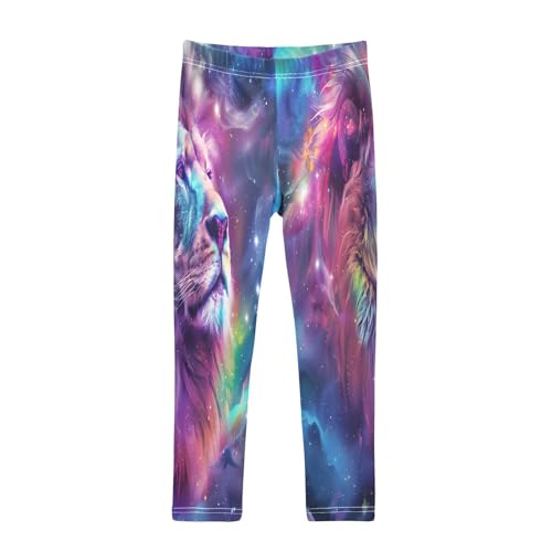 Toddler Girls Leggings Printed Yoga Pants Leggings Lion Head for Kids
