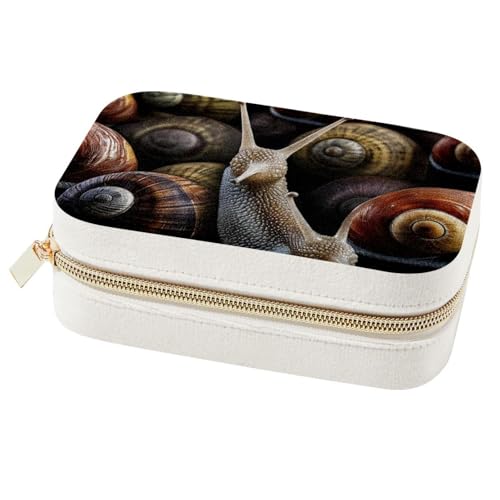 Boîte à bijoux anti emmêlement coffret escargot compact - 2