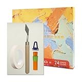 Non-Toxic 24-Color Ultra-Soft Heavy Pigment Oil Pastels - Premium Artist Soft Crayons for All Ages & Skill Levels,Ideal for Students & Classroom Bulk Use.