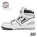Avia 880 Men’s Basketball Shoes, High Top Retro Sneakers for Indoor or Outdoor, Street or Court - White/Black, 10 Medium