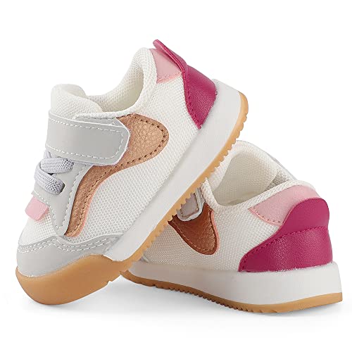 Image of Baby Shoes Boys Girls First Walkers Cute Animals Toddler Sneakers Prewalkers Rubber Sole