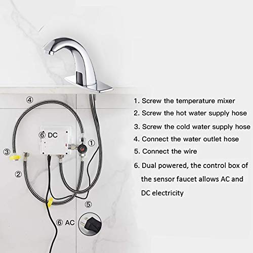 La mejor comparación de Grifos con sensor movimiento baño - los mas comprados. 8 Imagen adicional